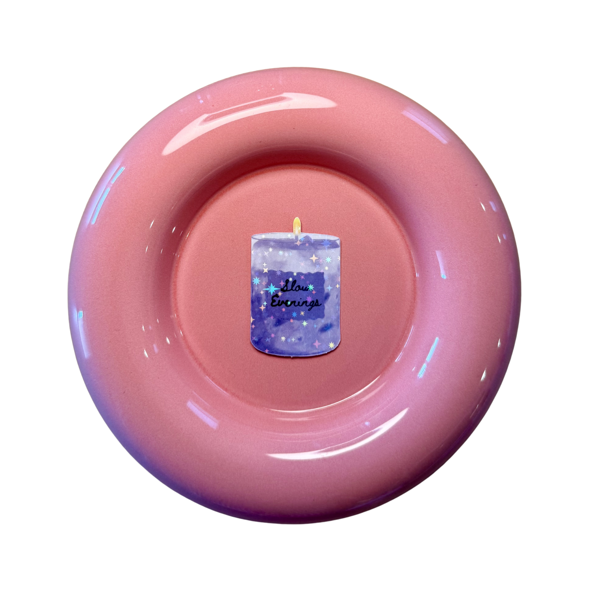 Sticker - Slow Evenings Candle