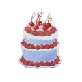 Sticker - Cherry Cake
