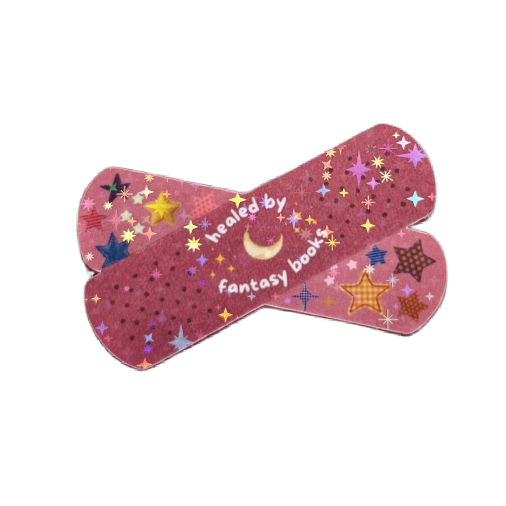 Sticker - Healed By Fantasy Books Band-Aid