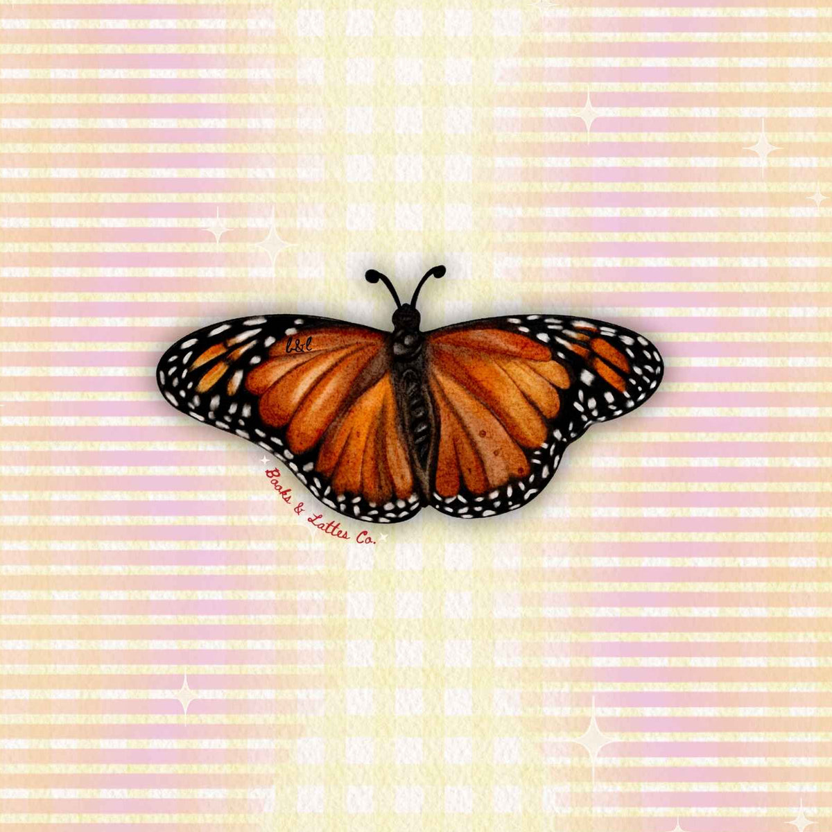 Sticker - Monarch Butterfly
