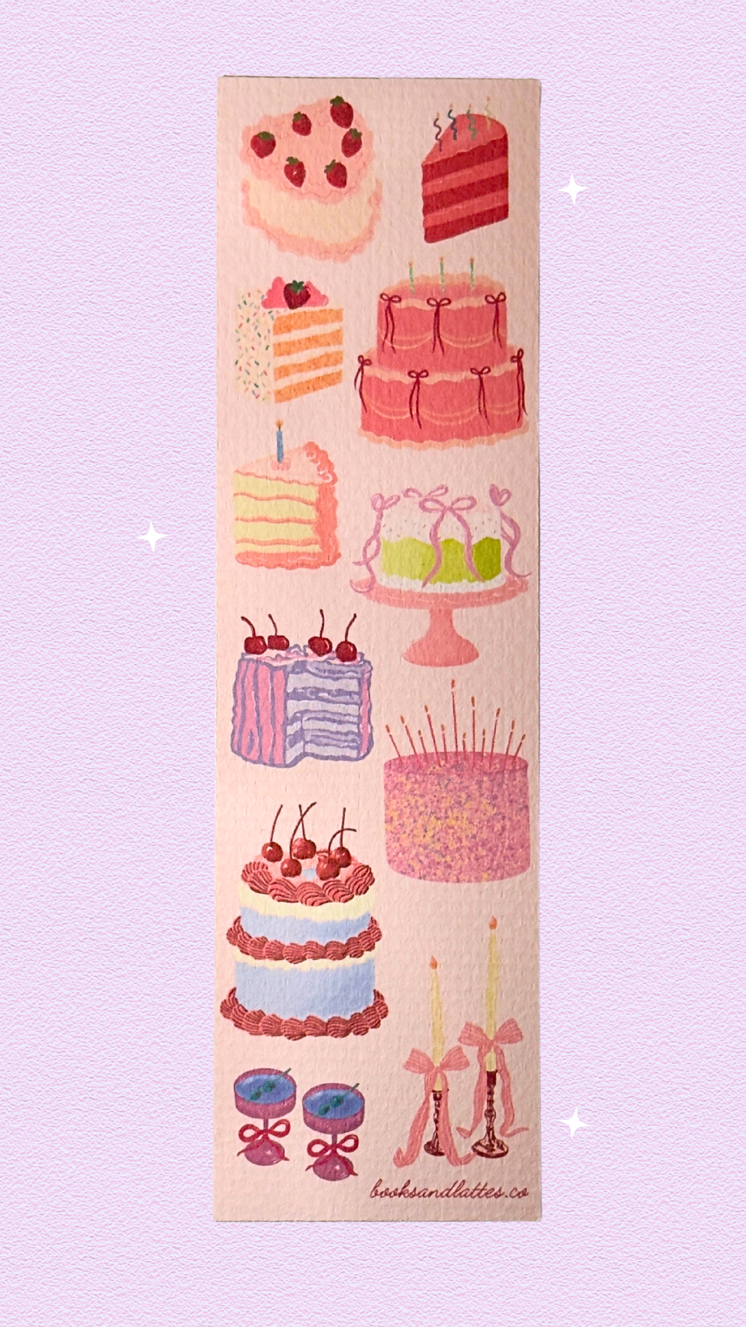Bookmark - Cake