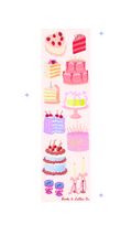 Bookmark - Cake