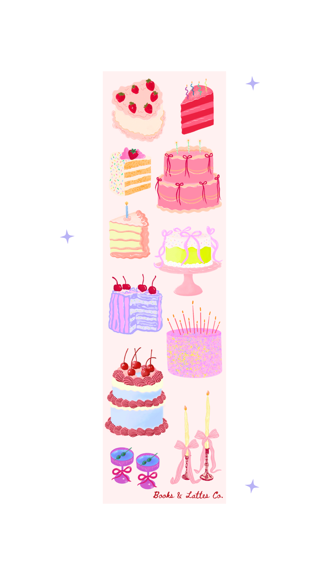 Bookmark - Cake