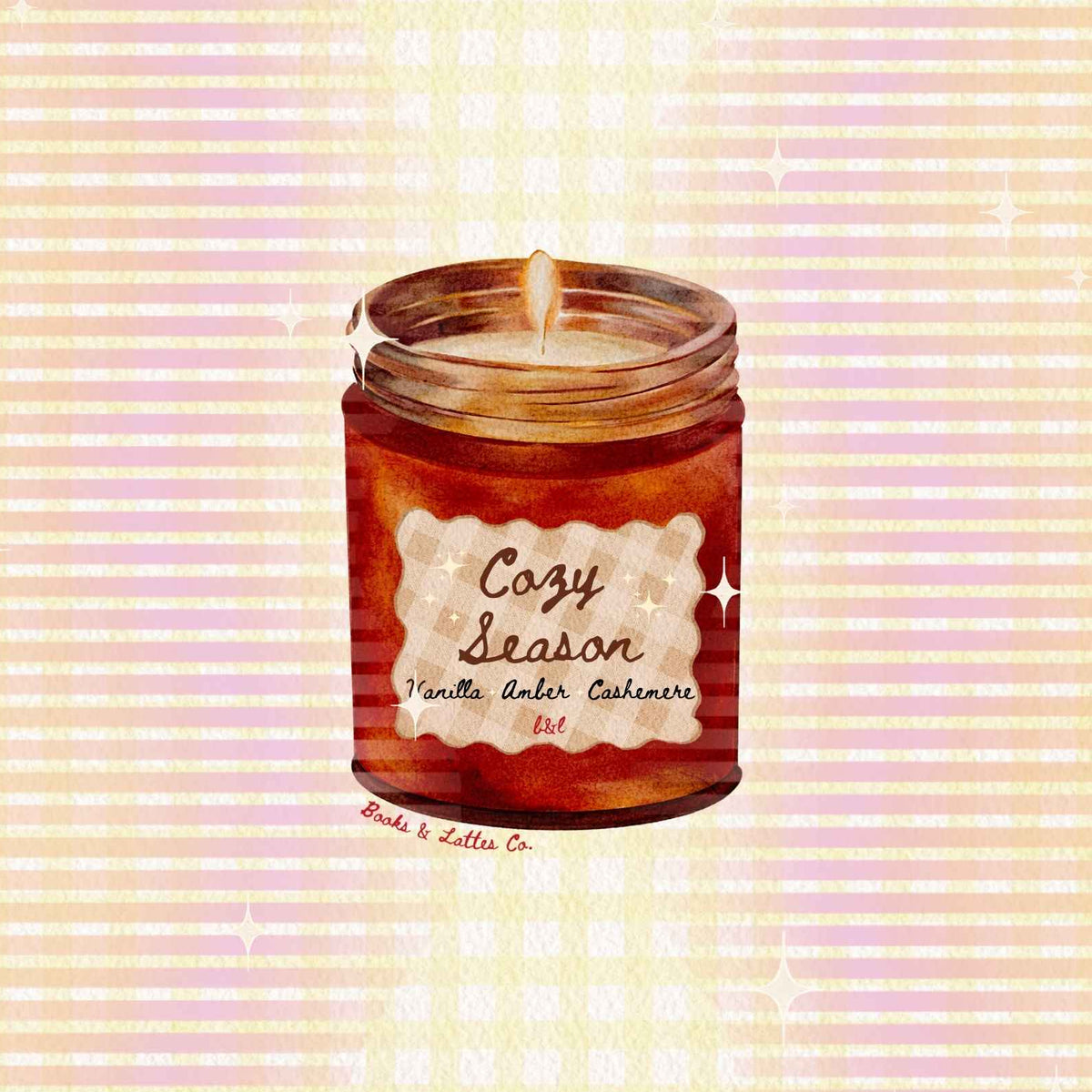 Sticker - Cozy Season Candle