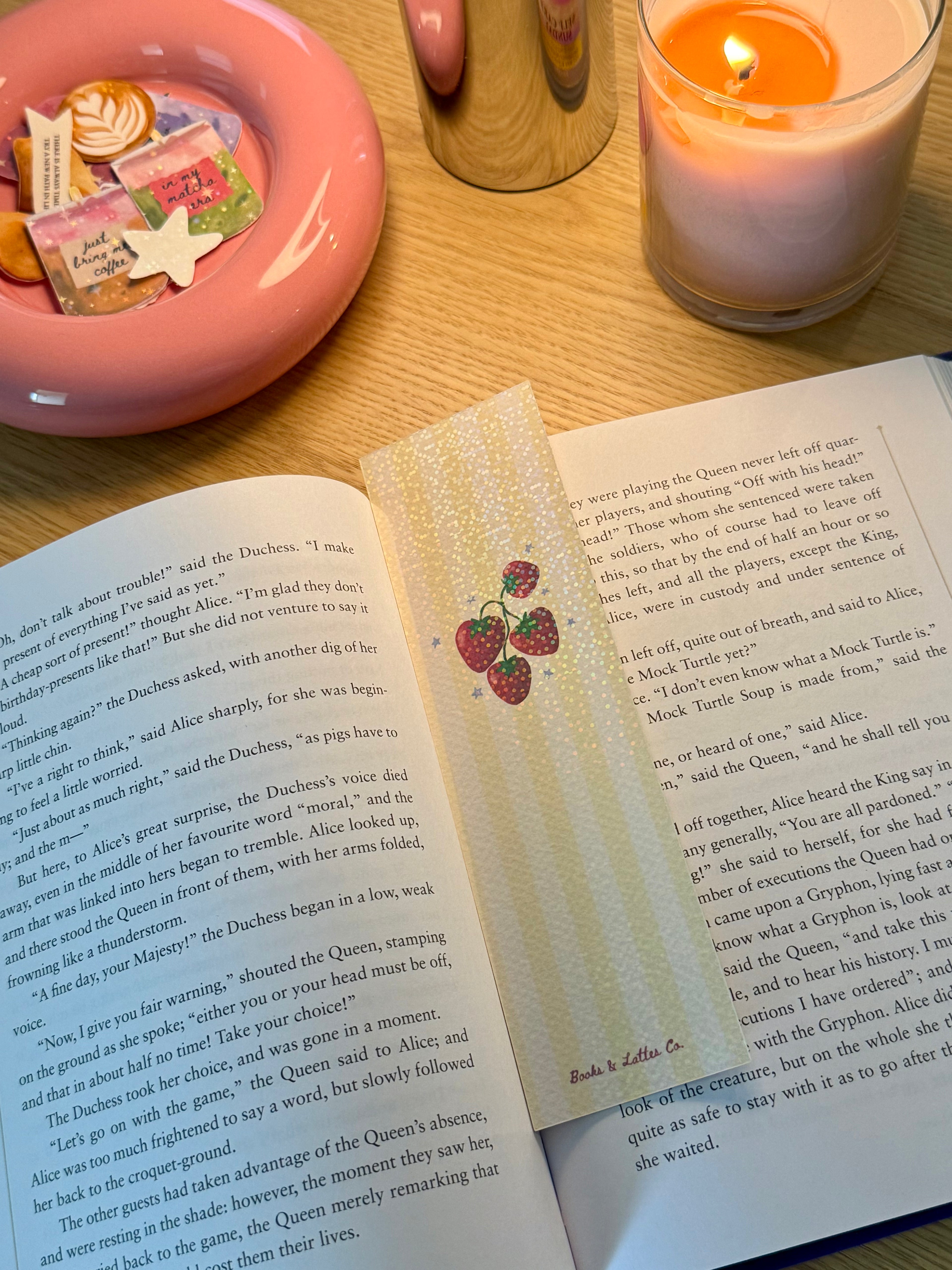 Bookmark - Strawberries