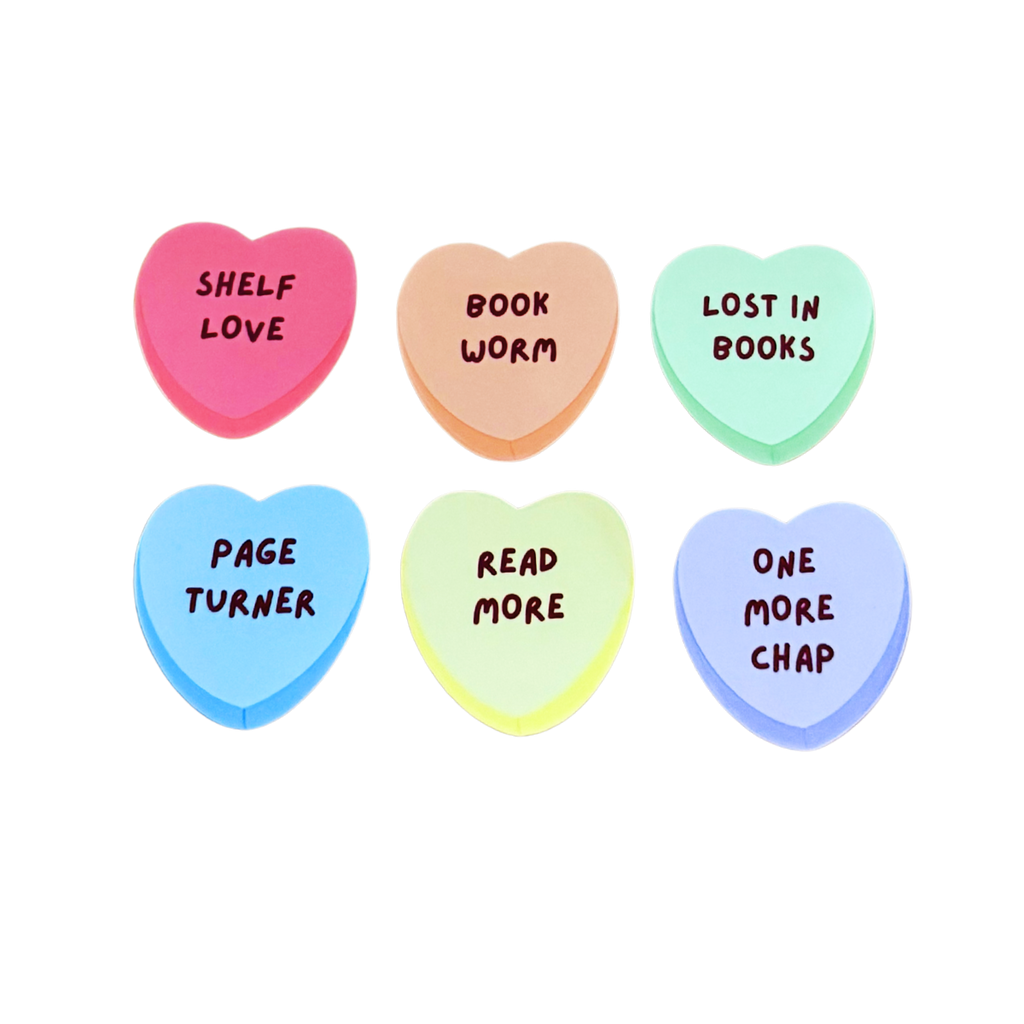 Sticker Set - Bookish Sweethearts