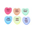 Sticker Set - Bookish Sweethearts