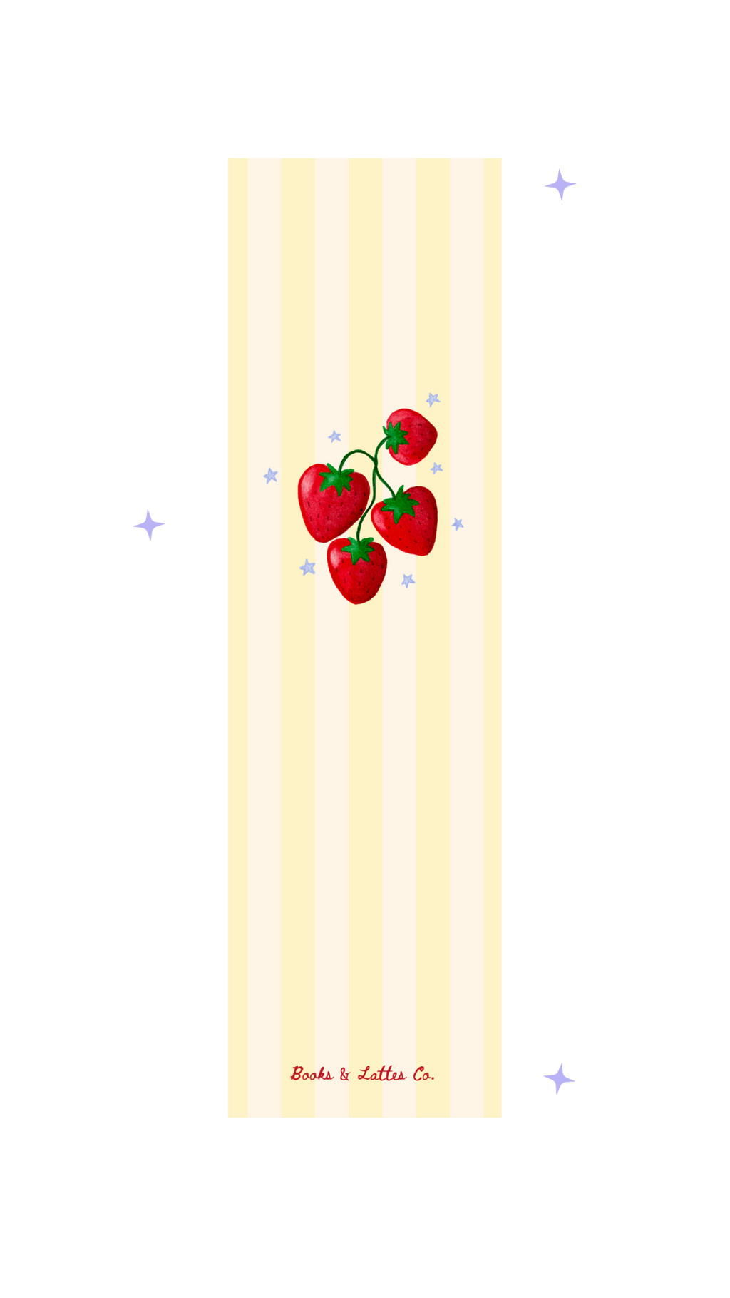 Bookmark - Strawberries