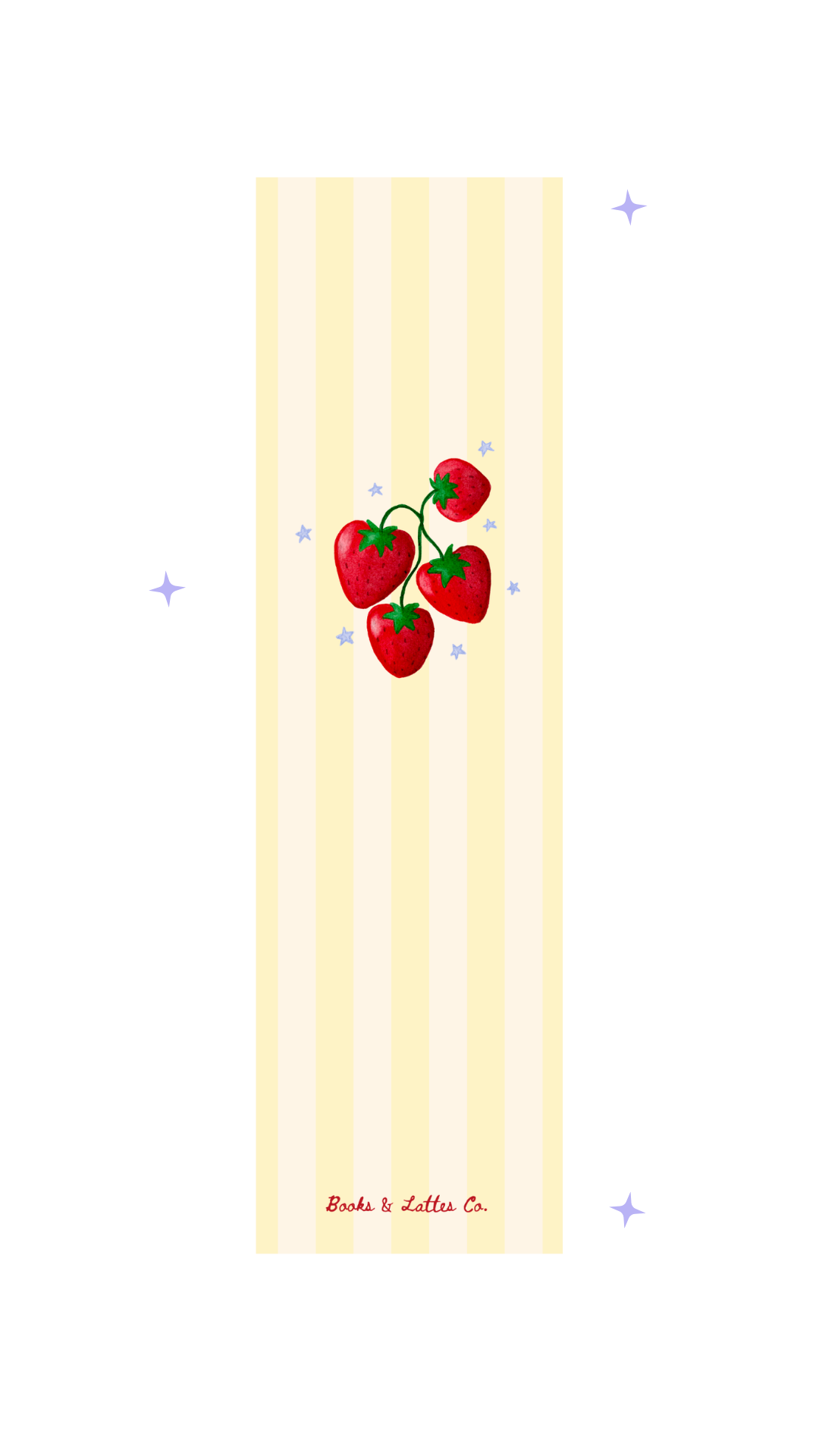 Bookmark - Strawberries